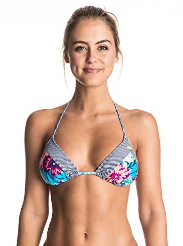 Roxy Women's Line It Up Tiki Triangle Bikini Top