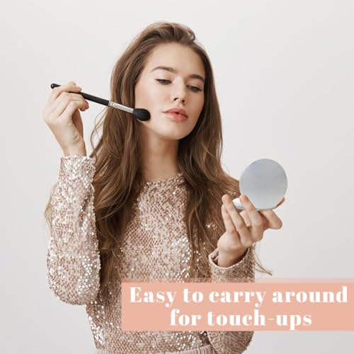 3 Pcs Leere Puderdose, Puderkoffer mit Puderquaste, 3G Leere Nachfüllbare Loose Puderdose, Tragbarer Make-up Setting Puder Rouge Etui für Den Täglichen Gebrauch auf Reisen