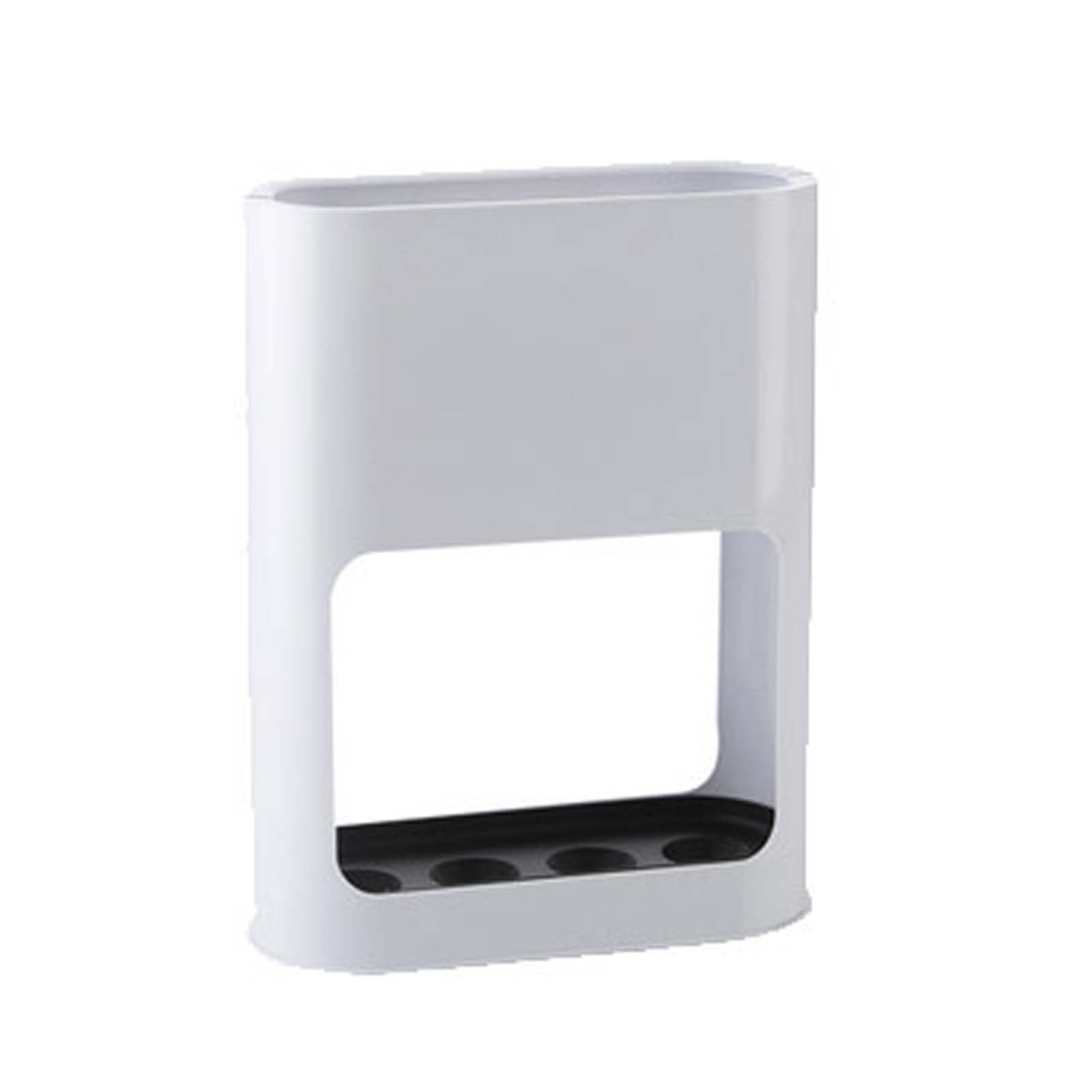 sdSDGrw umbrella stand, With Removable Drip Tray - for 4 Umbrellas Stylish for Home, Office, and Patio Decor(White)