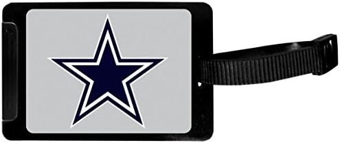 Siskiyou NFL Dallas Cowboys Luggage Tag , Black, 3.25"