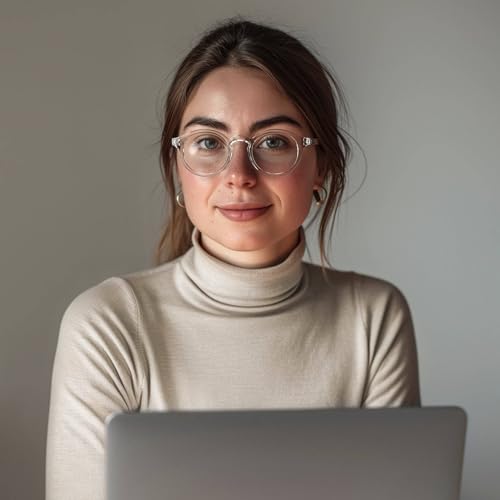Image of LONDON MOLE Graduate blue light glasses | Round panto-style blue blockers | Anti-eyestrain | Unisex | Spring Hinges