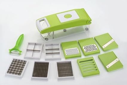 Chopper Set for Kitchen, Stainless Steel Blades, Vegetable Chopper