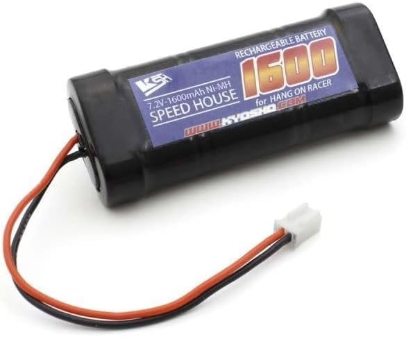 Kyosho 71351 Speed House Ni-MH Battery 7.2V-1600mAh for Hang-on Racers with Micro Plug Specifications