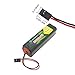 QBLPOWER 9.6v 2000mAh NiMH Battery Pack with Hitec Connector Square Futaba NT8S600B Transmiter for RC Cars Airplanes Heli Sailplanes