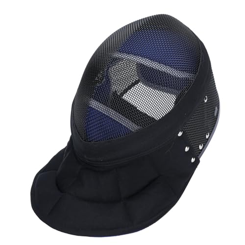 Fencing Helmet High Strength Fencing Face Protector Sports Training Guard Cover with Comfortable Lining (M)