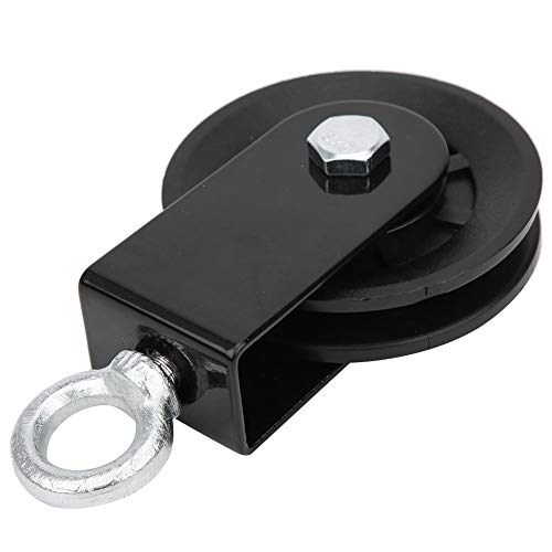 Fitness Hanging Wheelg Wheel, Stainless Steel Easy to Maneuver Bearing Lifting Pulley Waterproof Non Slip for Sliding Pulleys