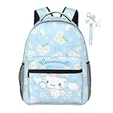 nlgczfy Cute Backpack Cartoon Backpack for Women Adults Girls Casual Backpack for Work Hiking Picnic College Laptop Book Blue
