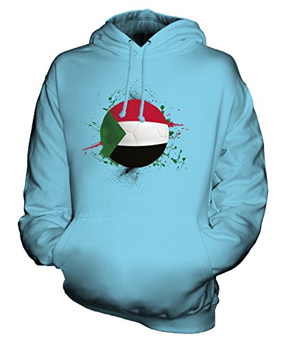 Sweat pull à capuche Soudan football aux finitions soignées Candymix