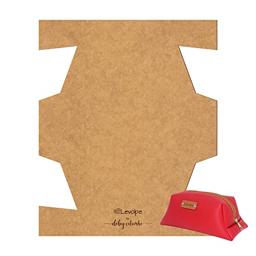 Molde em Mdf para Necessaire Tipo Trapézio Confecção Patchwork Costura Criativa