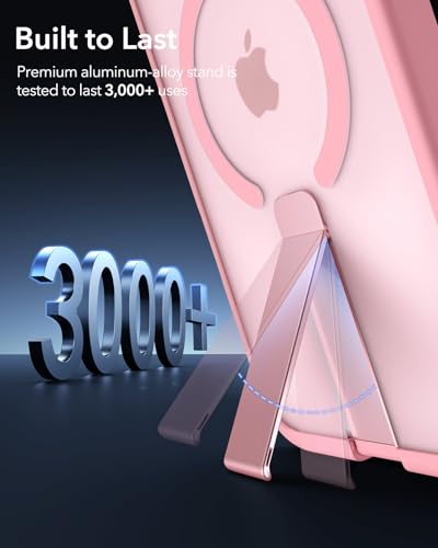 ESR for iPhone 16 Pro Max Case with Flickstand, for MagSafe, Frosted Pink - image 6