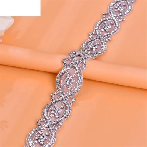 Bridal Gown Belt Rhinestones Wedding Accessories Belt Banquet Evening Gown Waist Decoration4