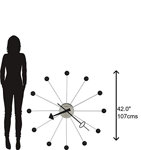 Howard Miller Ball Wall Clock Ii 625-527 – Oversized Retro Classic With Quartz Movement #TOP1