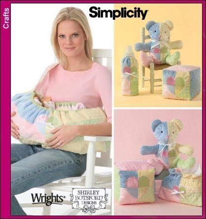 Patron de couture accessoires bébé Simplicity 4075 blocs transport