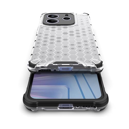 Image of Glasgow Back Case Cover Designed for [ Mi Redmi Note 14 5G ] (Stylish Look | Shock Proof) - Transparent