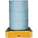 Global Industrial Low Profile Spill Containment Modular Platform, 1 Drum Capacity, 15 Gallon Liquid Capacity, 2000 Lbs Weight Capacity, 26