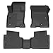 Husky Liners Weatherbeater | Fits 2022 Ford Escape Hybrid, Front & 2nd Seat Floor Liners - Black, 3 Pc. | 95561