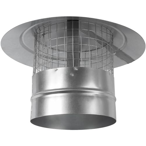 Protector de lluvia para chimenea de 6 pulgadas en salidas de ventilación 8