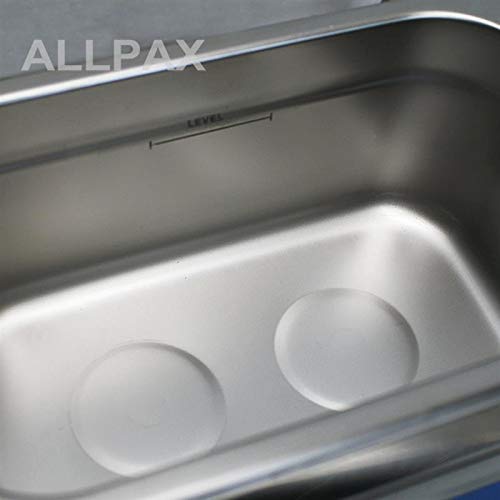 Allpax PALSSONIC Ultraschallreiniger 3 Liter - schallgedämmter Hochleistungsreiniger mit integrierter Heizung - Edelstahl-Gehäuse