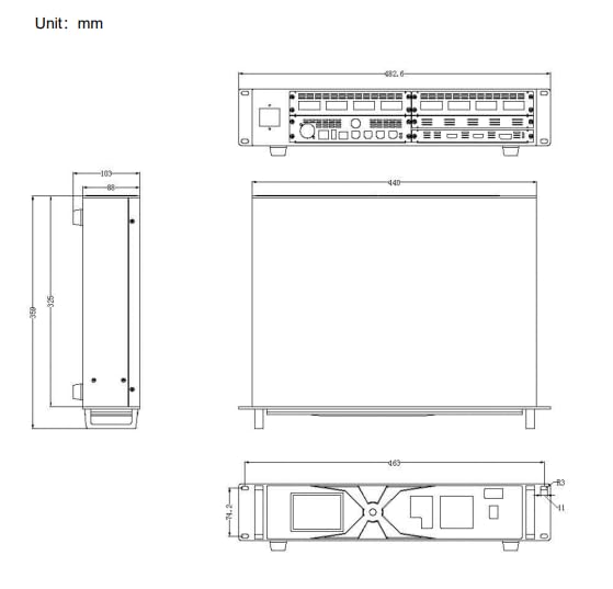 Image of X16D Colorlight LED Screen Controller Colorlight X16D