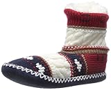 Noble Mount Womens Nordic Pattern Indoor Boot Slippers