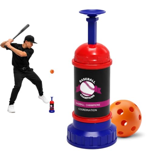 JBNAX Baseball Tee Ball Popper Training | Baseball Training for Batting Without...