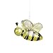 ECBUY Solar Powered Colour Changing LED Bee Wind Chime Outdoor Garden Metal Wind Chime, Waterproof Mobile LED Hanging Lamps Indoor Outdoor Decoration Illumination