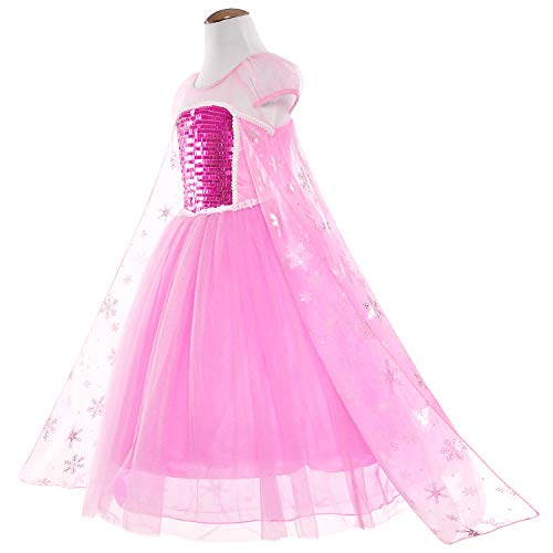 image for Party Chili Pink Princess Dress Costumes Birthday Dress Up for Little 
