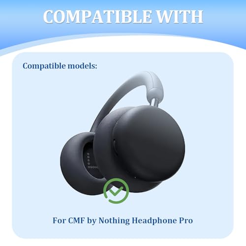 3 juegos de funda de silicona para auriculares CMF by Nothing Headphone Pro, cubiertas de almohadillas de silicona + cubierta para diadema + protector de copas de oreja, accesorios protectores impermeables y lavables - Naranja miniatura 2