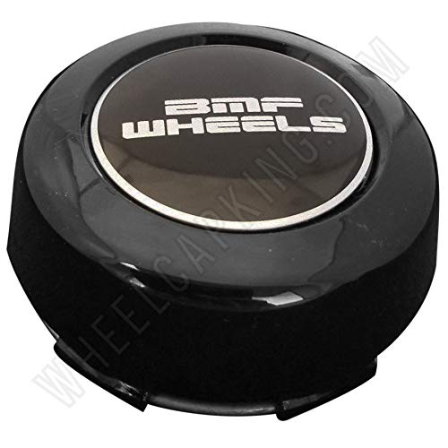 BMF Wheels Gloss Black Custom Wheel Center Cap (Fits All 6-Lug) (4 CAPS)