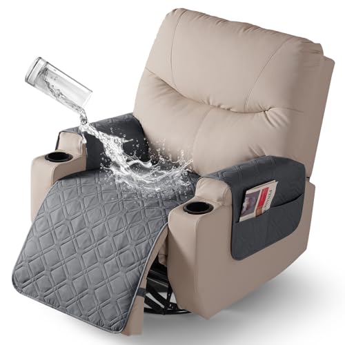 VANSOFY Recliner Chair Covers 100% Waterproof Seat Cover