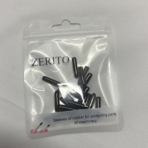 ZERITO Sleeves of Rubber for protecting Parts of Machinery,Rubber End Caps,Flexible Screw Thread Protector Caps Bolt Cover Rubber Bolt Covers Caps,Rubber Screw Caps. Cover