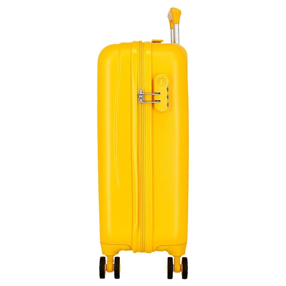 Joumma Disney Le Roi Lion Explorateur Valise Cabine, Valise Enfant, en ABS, Un matériau résistant, Quatre Doubles roulettes multidirectionnelles