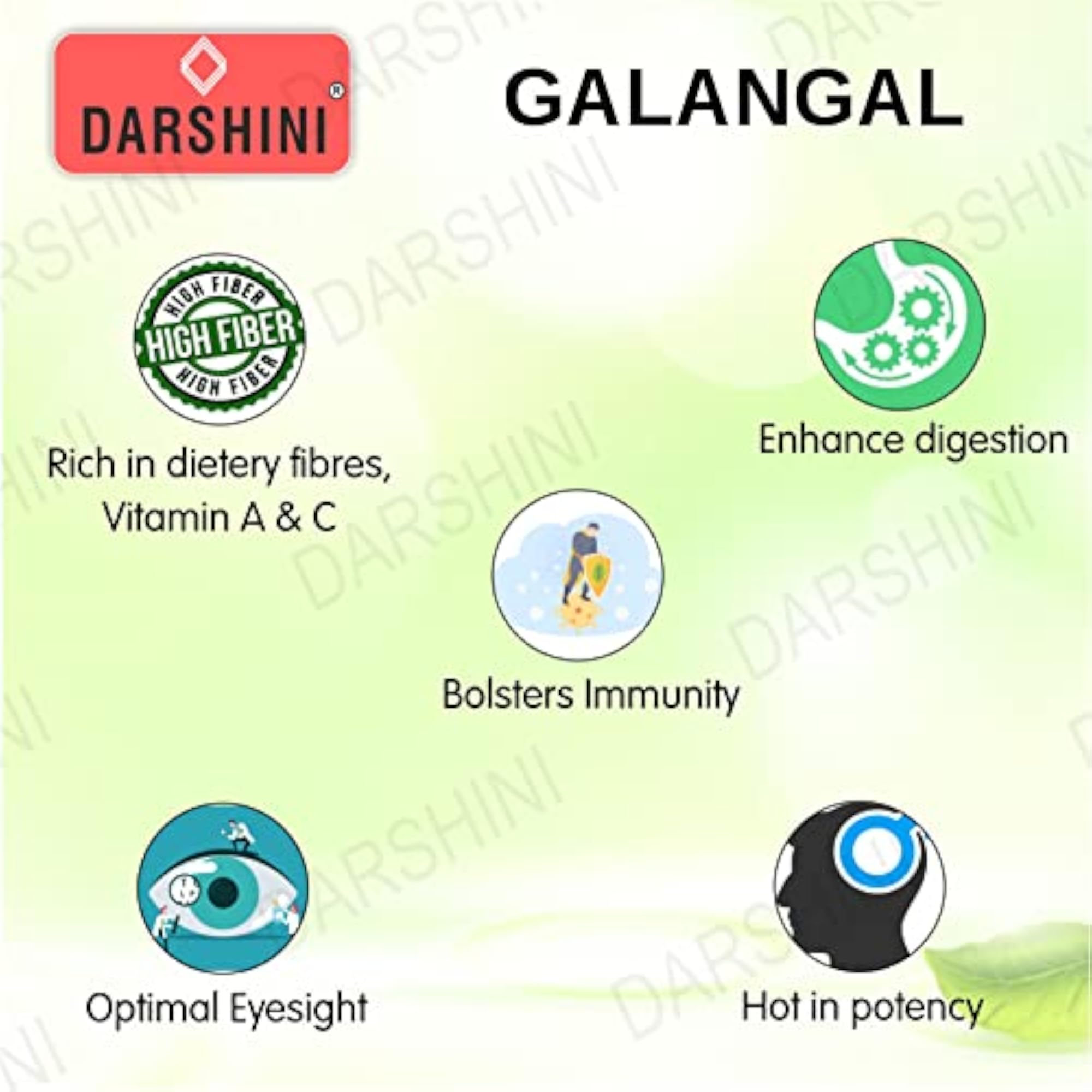 Darshini Kulanjan Root Powder, 200 Grams