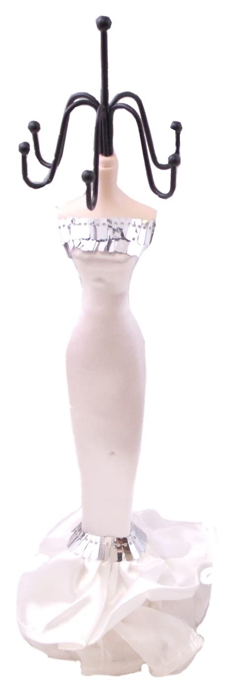 BLANCHO BEDDING [Oriental Charm] Jewelry Display Holder Stand White