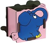 Werkhaus PP9827 Die Maus Stiftebox Elefant
