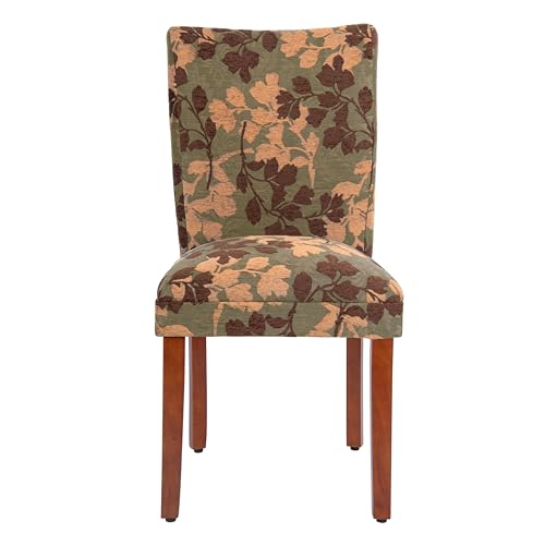 Image of HomePop Parsons Dining Chair - Brown Woven (Single Pack)