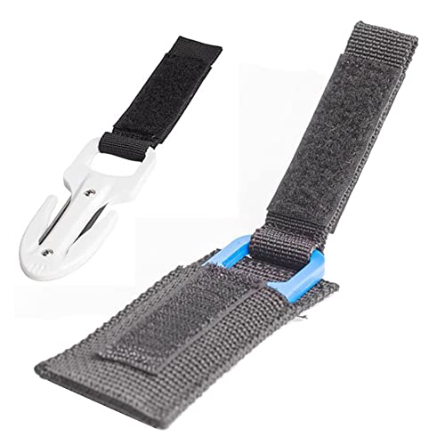 Ocnvlia Scuba Diving Cutting Knife Cutter Underwater Knife Spearfishing Secant Equipment,Blau