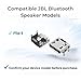 PHONSUN 2PCS JBL Flip 3 Replacement Charging Port, Micro USB Charging Jack Socket Connector for Portable Bluetooth Speaker Repair, Fix Charging Issues & Loose Connection