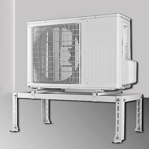 Support de sol mini-split en acier galvanisé résistant aux intempéries pour jardin et terrasse