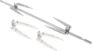 COLLBATH 1 Conjunto De Garfo De Frango Assado De Aço Inoxidável Grelha Para Churrasco Kabob Grill Acessórios Eletrônicos Utensílios De Cozinha Garfos De Grelha Rotativa Garfo De Grelha De
