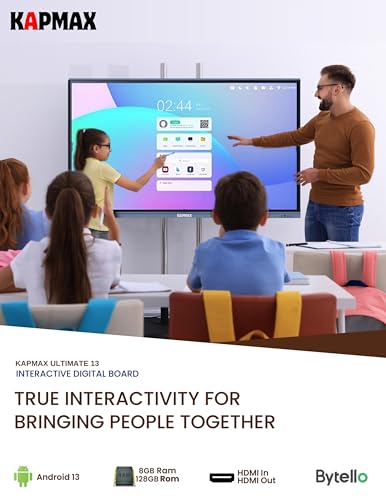 KAPMAX-Ultimate-13-Android-13-8GB-RAM-128GB-ROM-Touch-Screen-LED-TV-UltraTouch-Display-Interactive-Flat-Panel-Monitor