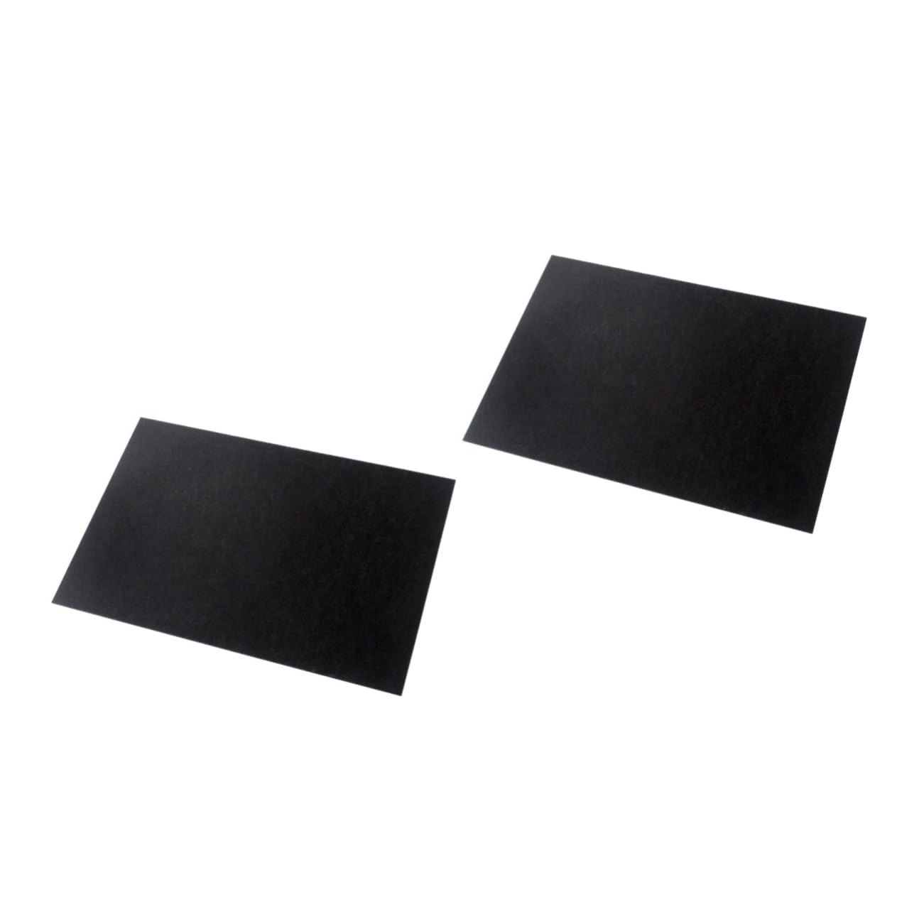 Mobestech 2pcs Carbon Fiber Composite Panel Lightweight Strong Carbon Sheet for Various Applications No Black