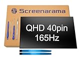 SCREENARAMA New Screen Replacement for ASUS ROG GU603H GU603HM GU603Z GU603ZM (QHD 165Hz 40pin 2560x1600) IPS LCD LED Display with Tools and Tape