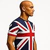 Sign Print Lab Tour Collection Union Jack (Unisex) Flag T-Shirts XS-S- M-L-XL-XXL London Great Britain Men's (XL) #4