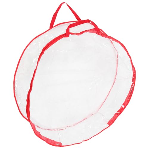 ABOOFAN Xmas Wreath Storage Bag Storage Organizer for Holiday Garlands Easy Access Zippers for Christmas Wedding Decoration
