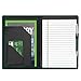 Konper Small Portfolio Padfolio Organizer, A5 Size Business Folder Portfolio, Binder for Men & Women,5 x 8 Writing Pad Included,Dark Green
