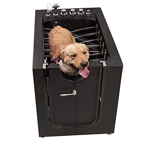 Microbubble Therapy Pet Dog Bath Tub Spa, 20 Hydro Therapy Jets