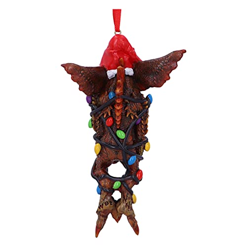 Nemesis Now Gremlins Mowhawk in Fairy Lights Hanging Festive Decorative Ornament, Brown, Christmas, Mohawk in Fairy Lights - Image 3
