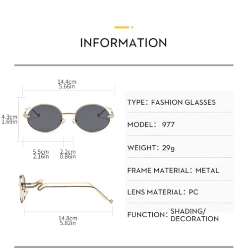 Lunettes de soleil rondes punk pour vos sorties estivales