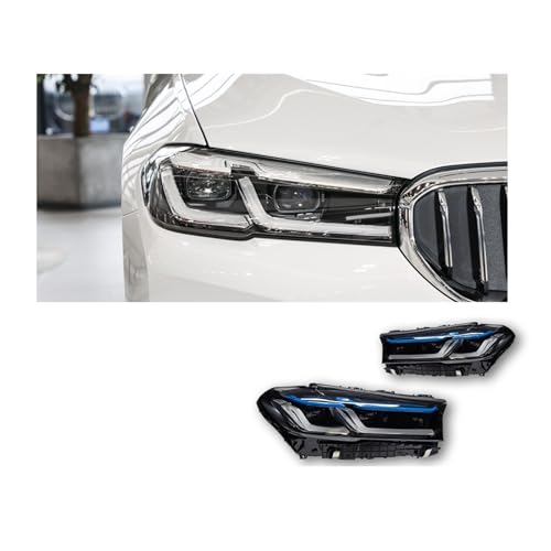 と互換性がある BMW G30 G38 2018-2023 5シリーズ対応 LEDオートヘッドライトアセンブリアップグレード 最新M5コンペティションデザインアクセサリー(21-23)